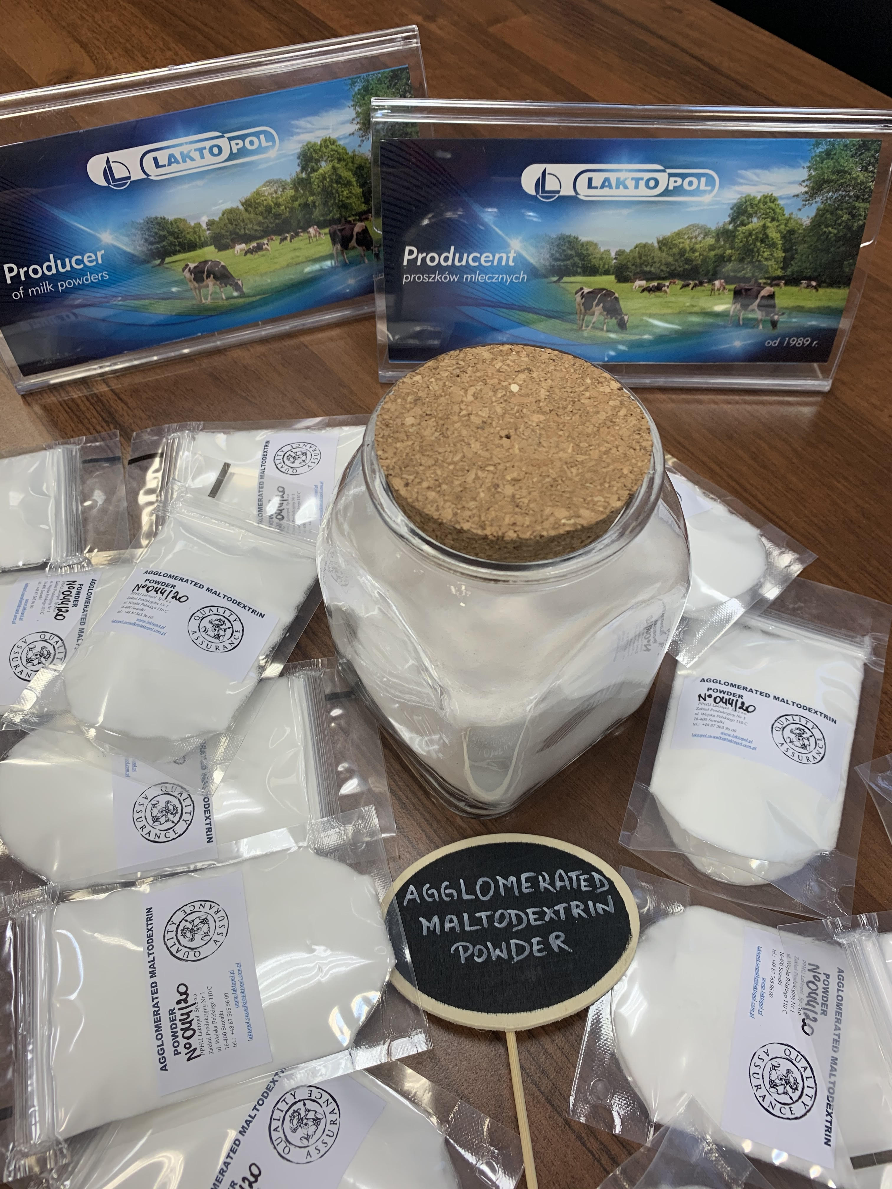 Nowy produkt aglomeryzowana maltodekstryna